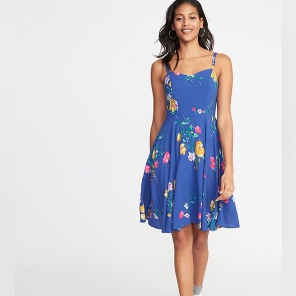 Fit & Flare Floral Cami Dress for Women | Old Navy 2X